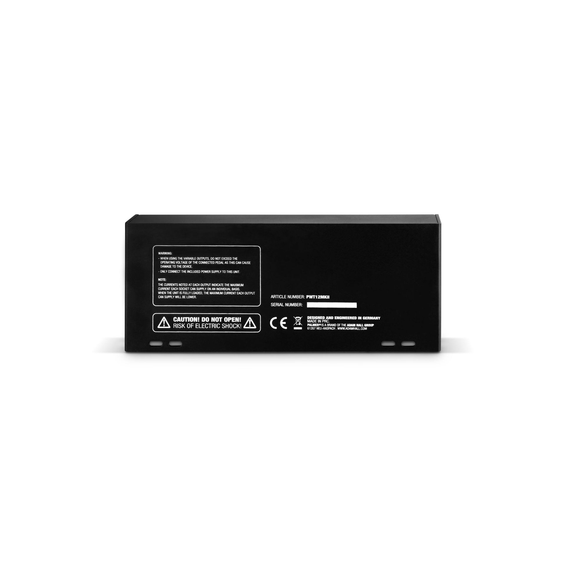 Palmer PWT 12 MK2 Universalnetzteil mit 12 Ausgängen