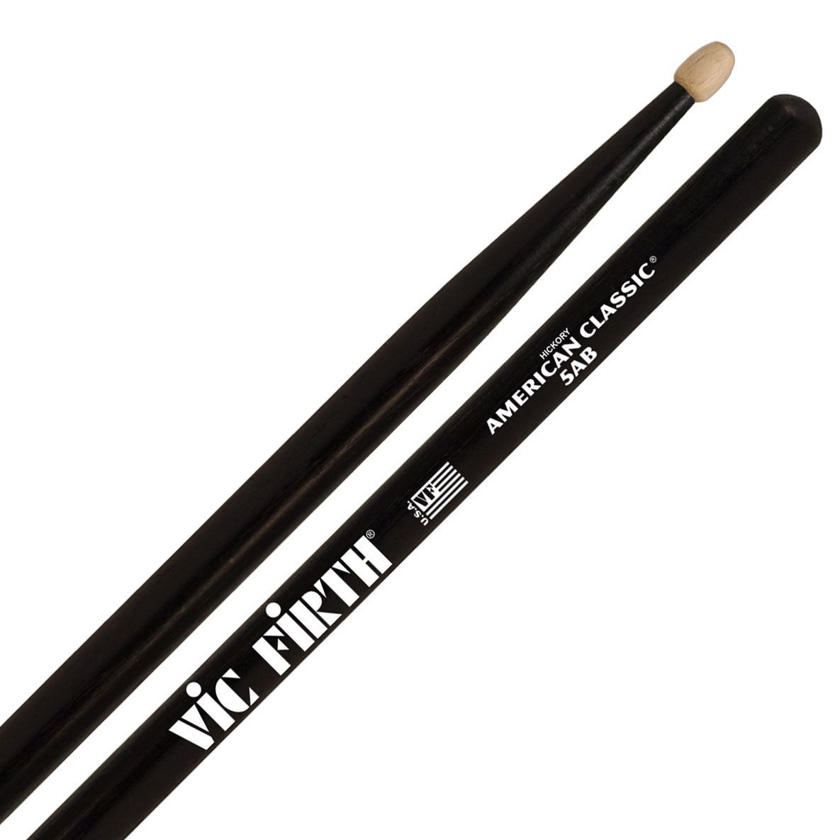VIC FIRTH 5AB Black Finish Drumsticks_00030787_