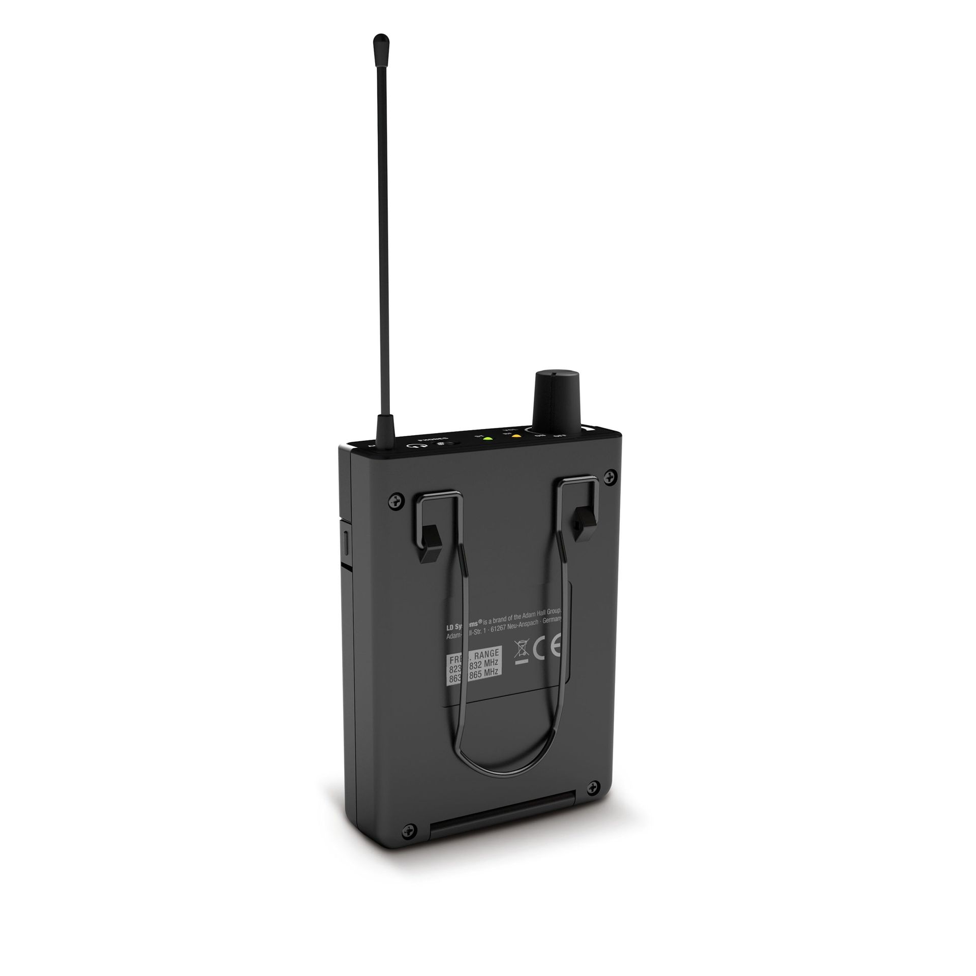 LD Systems U308 IEM HP In-Ear Set 823 - 832 MHz und 863 - 865 MHz , 9,5"_00041018_
