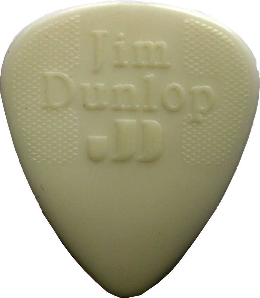Jim Dunlop Nylon Pick 0,46 mm Light Cream Plektrum für Gitarre_00028114_