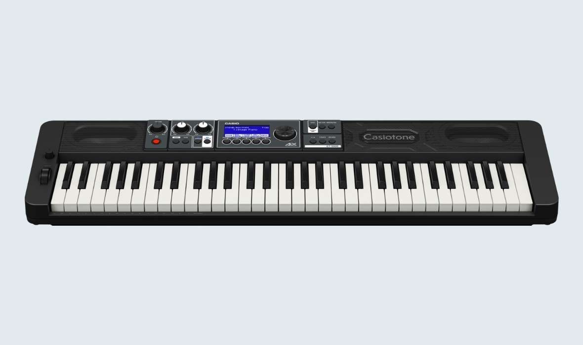 Casio CT-S500 Keyboard  incl.Netzadapter, USB, Audio-in, incl.WUBT10_00050940_
