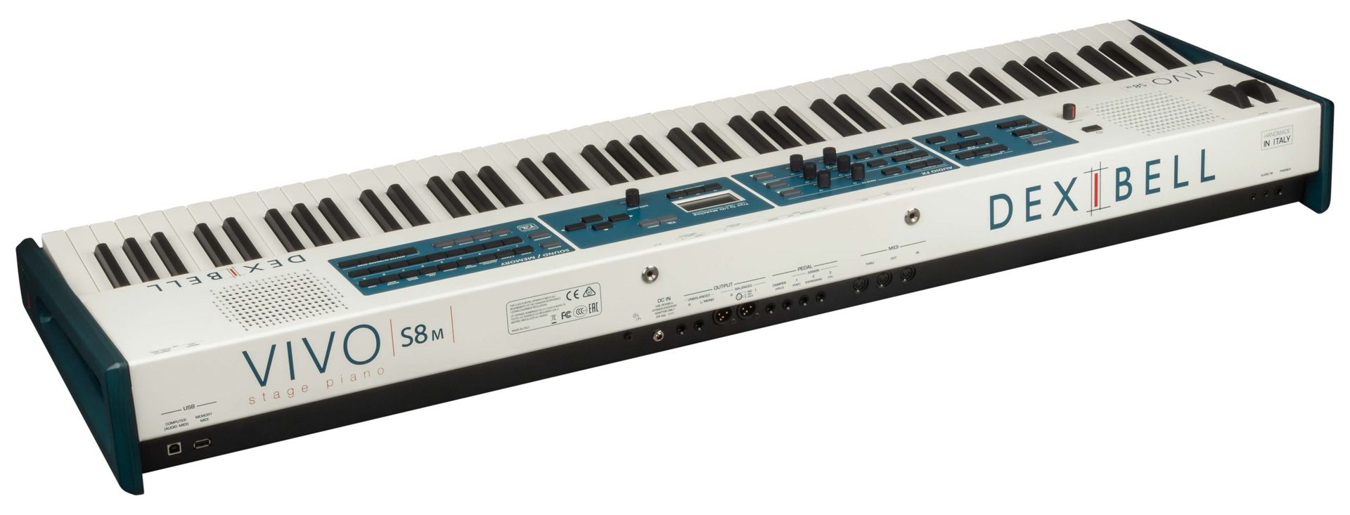 Dexibell VIVO S8M Stagepiano schwarz Digitalpiano mit Lautsprechern