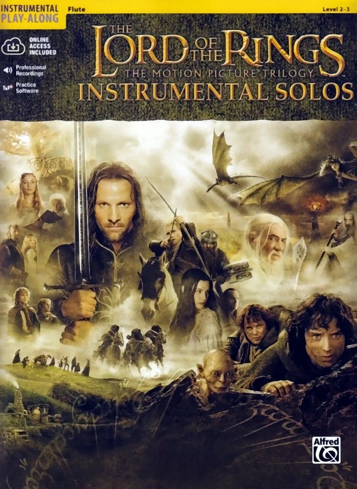 Noten Herr der Ringe Lord of the rings incl. audiodownloadcode Querflöte IFM0404_00050793_