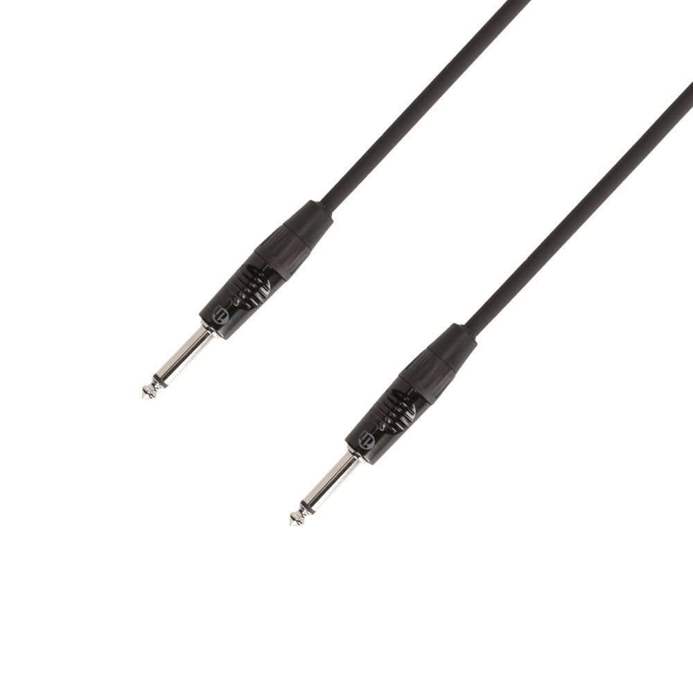 Gitarrenkabel 6,3mm Klinke/Klinke, Mono, 6 Meter, schwarz K4 IPP 0600_00041654_