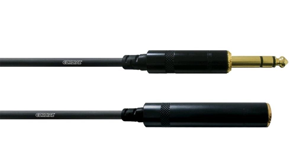 Cordial CFM 5 VK Kopfhörerverlängerungskabel 5,0m,  6,3mm Klinke/Klinkenbuchse _00028946_