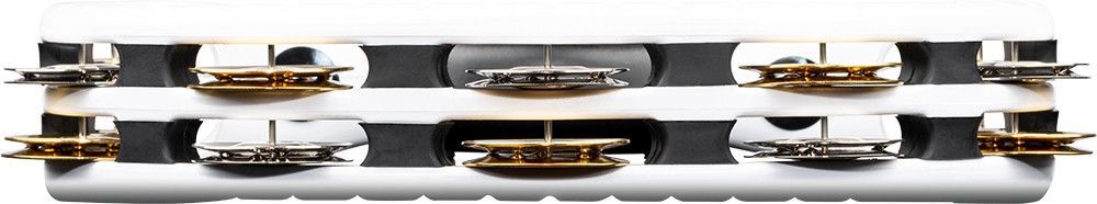 Meinl TMT2M-WH Drum Tambourin Stahl-/ Messingschellen _00013429_
