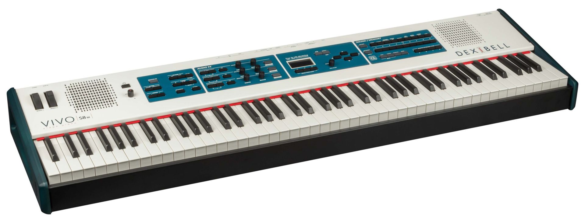 Dexibell VIVO S8M Stagepiano schwarz Digitalpiano mit Lautsprechern