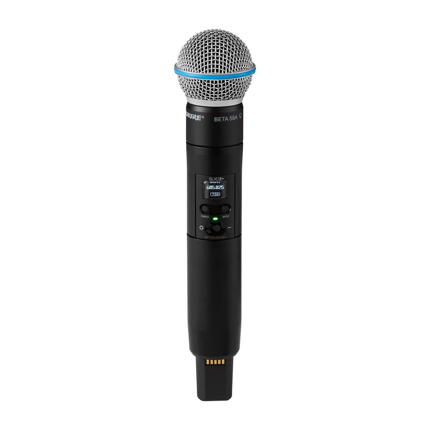 Shure SLXD24+E/Beta58 G65 Digitales 1-Kanal UHF Vocal Wireless System_00054654_