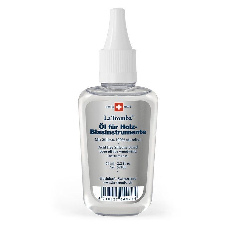 La Tromba Holzblasinstrumenten-Öl z.B.für Klarinette u.a. ,65 ml, 