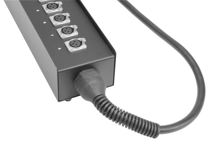 MHM Multicore, 8/0 XLR, 10 Meter mit Stagebox