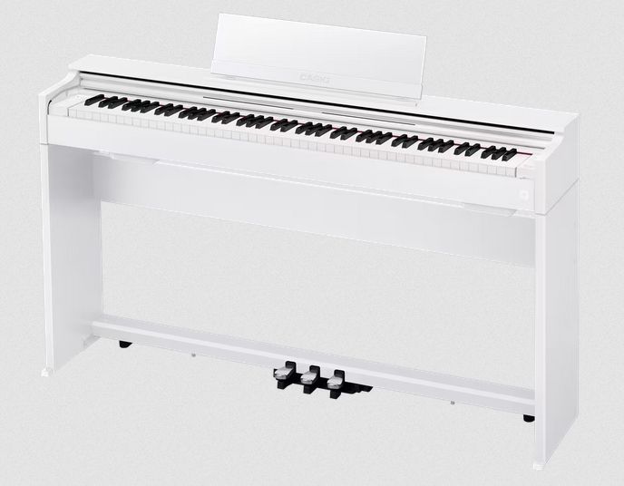 Casio AP-S200-WE Digitalpiano, weiß  matt, Smart Scaled Hammer Action-Tastatur