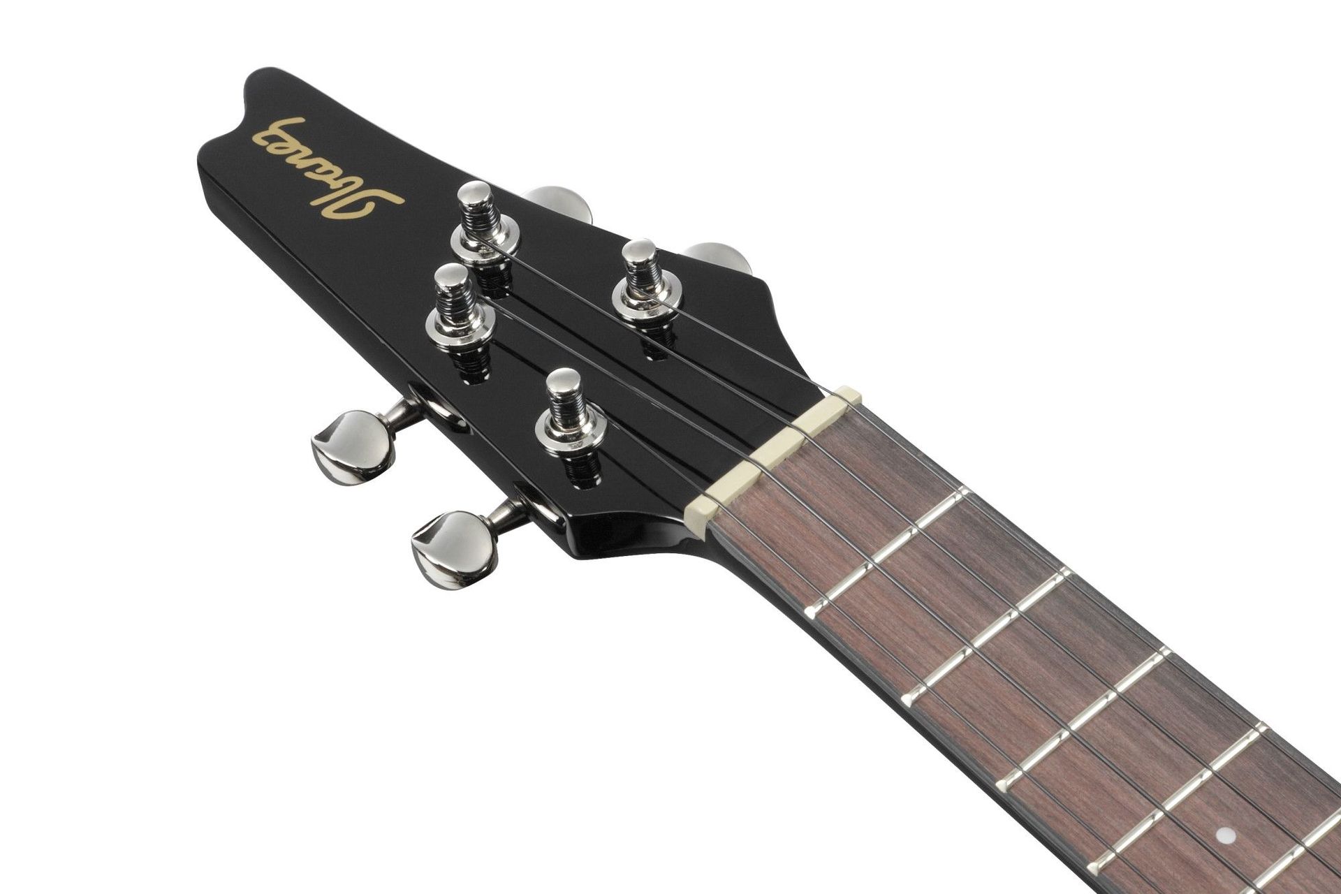 Ibanez UICT10-BK Iceman Body Shape Tenor Ukulele mit PU & Gigbag