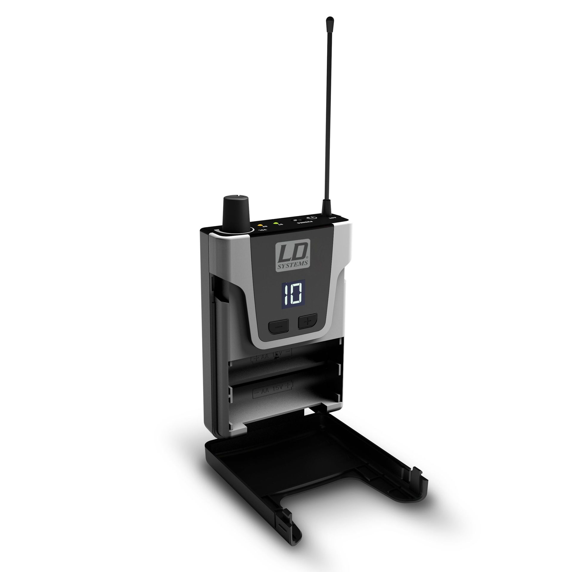 LD Systems U308 IEM HP In-Ear Set 823 - 832 MHz und 863 - 865 MHz , 9,5"_00041018_