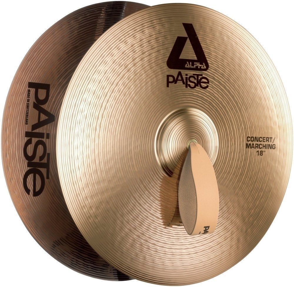 Paiste Alpha 18" Concert/ Marching Becken Cymbals 