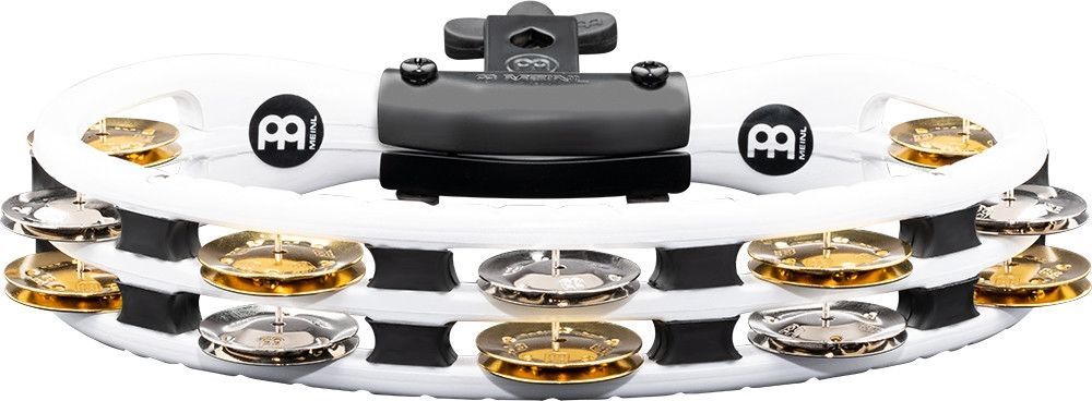 Meinl TMT2M-WH Drum Tambourin Stahl-/ Messingschellen _00013429_