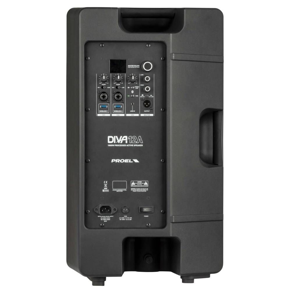 Proel DIVA 12A   B-Stock  Einzelstück Aktive Fullrangelautsprecher Box _00055236_