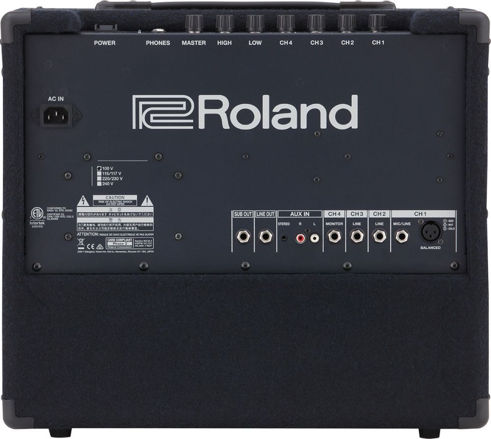 Roland KC-200 Keyboard Verstärker, 100W, 4 Kanäle, AUX-IN, KC200_00035805_