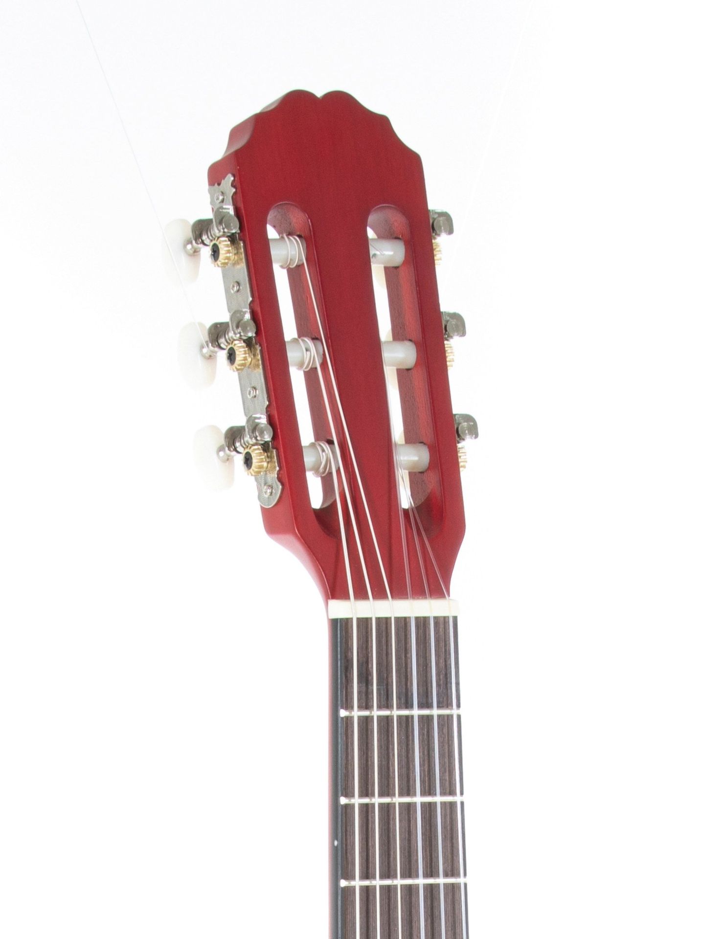 GEWA PURE Klassikgitarre Basic 1/2 Transparent Rot