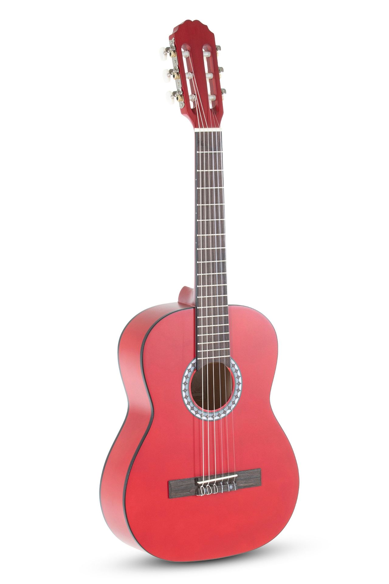 GEWA PURE Klassikgitarre Basic 1/2 Transparent Rot