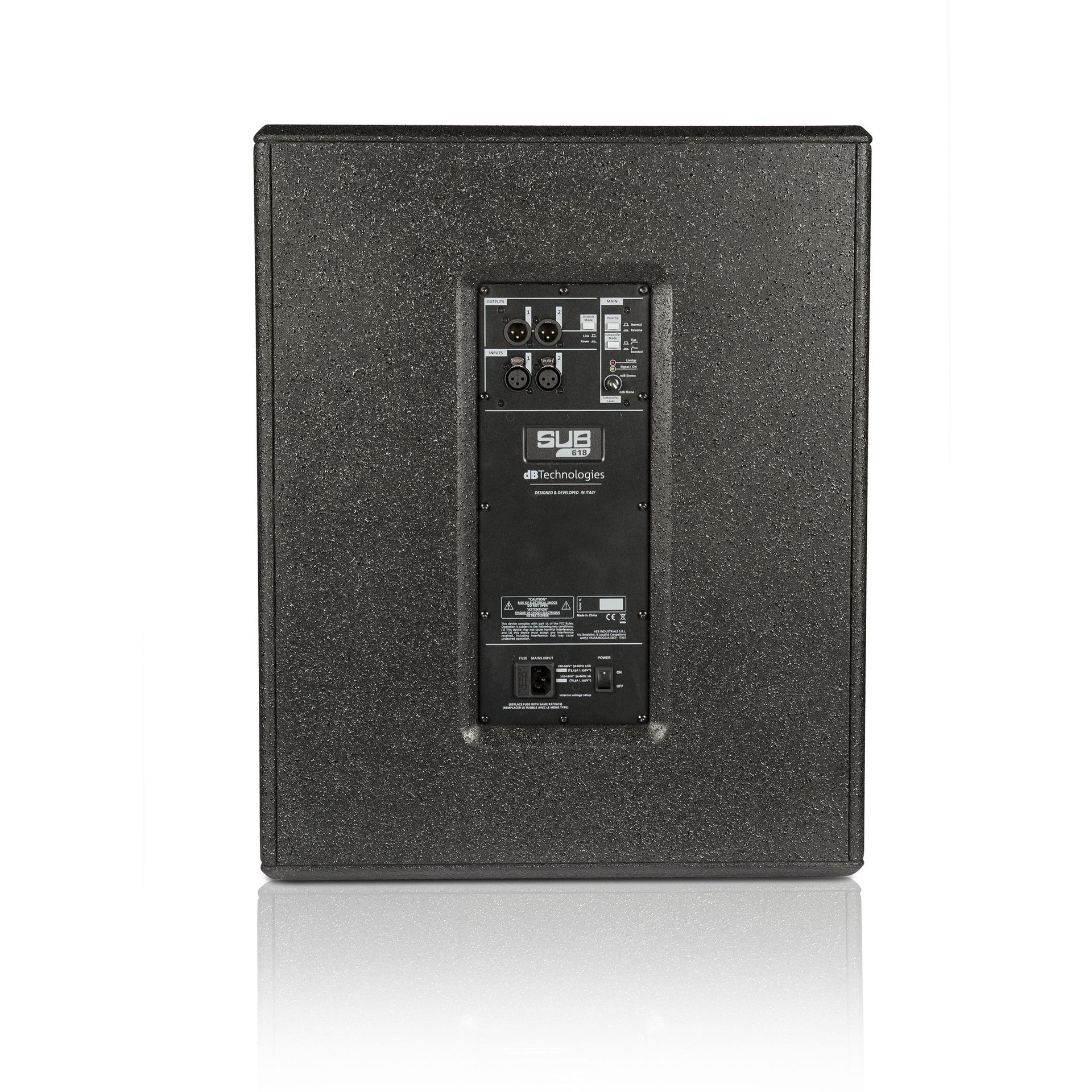 dB Technologies SUB 618  aktiver Subwoofer mit Class-D Endstufe_00050621_