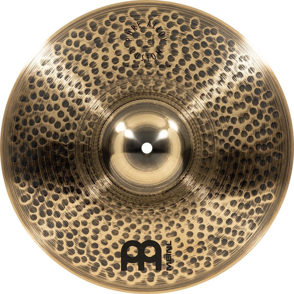 Meinl 15" Pure Alloy Custom Medium Thin HiHat