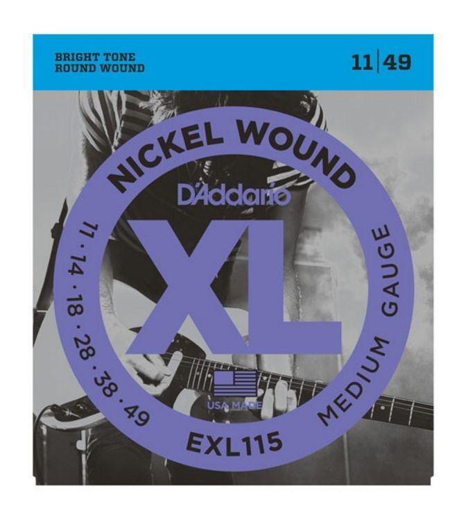 D'Addario EXL115 E-Gitarren Saiten .011-.049_00042034_