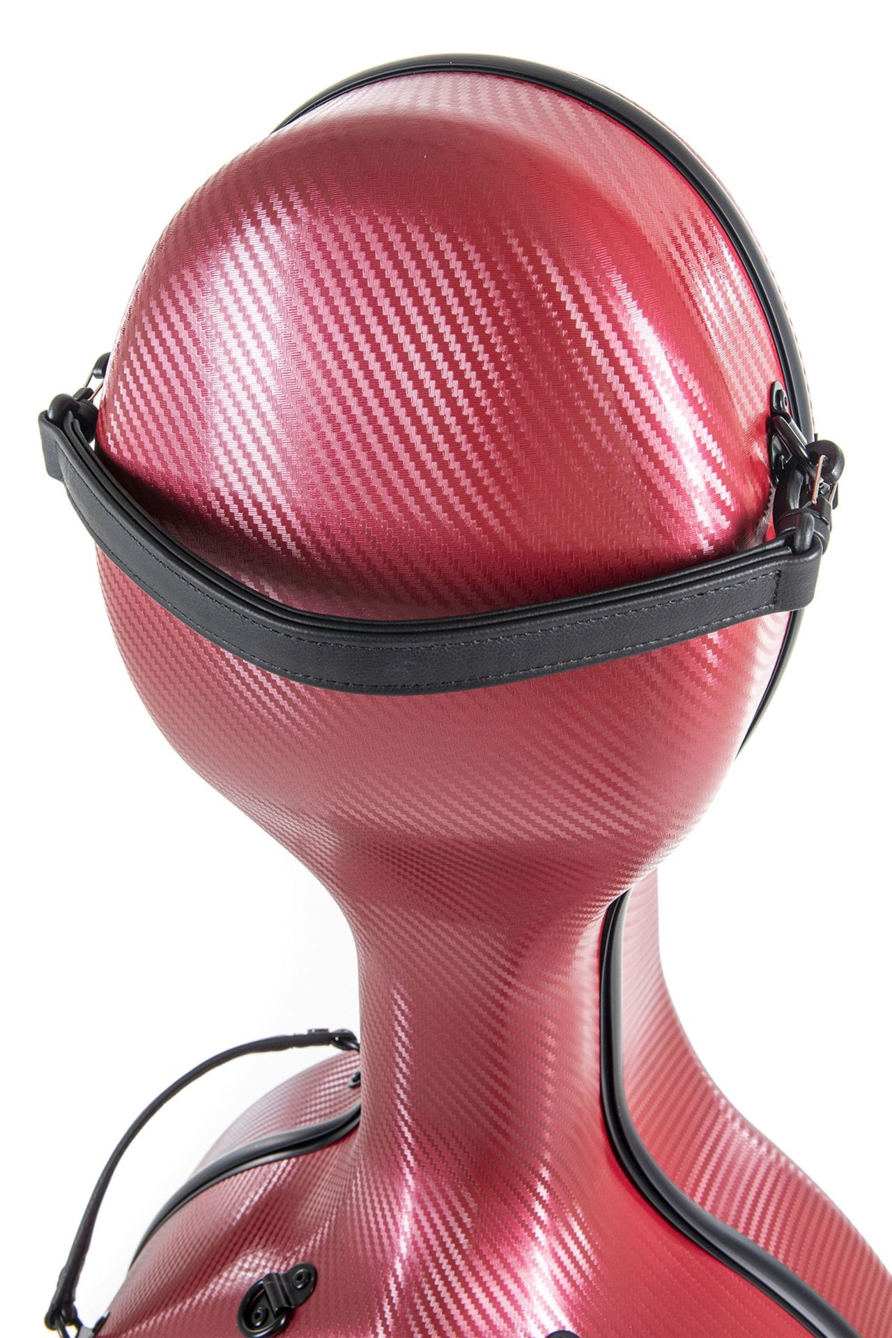 Cello-Etui rot 4/4 Polycarbonat 4,6 kg  - abnehmbare Rucksackriemen Cello Case _00053163_