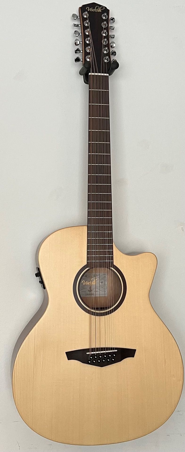 Veelah V1 GACE-12  12-Saiter Akustikgitarre mit PU