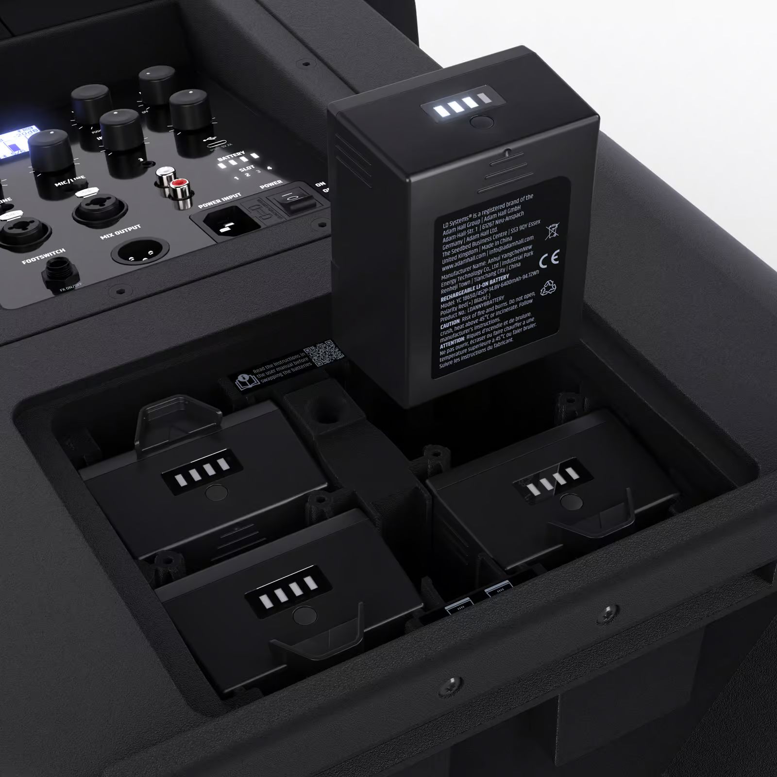 LD Systems ANNY 12 Akkubetriebene Bluetooth-Lautsprecherbox _00054776_