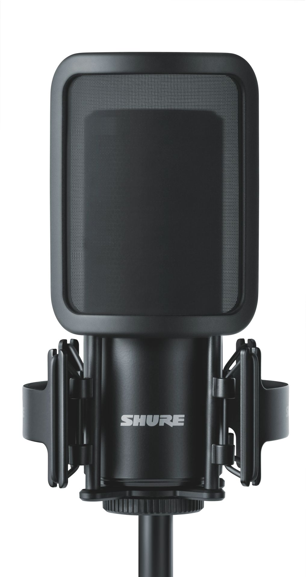 Shure SM4-Kit  Kondensator - Großmembranmikrofon SET mit Spinne und Popfilter