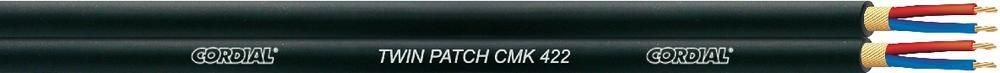 Cordial CMK 422 NF-Kabel Zwillingskabel, symmetrisch, schwarz_00034498_
