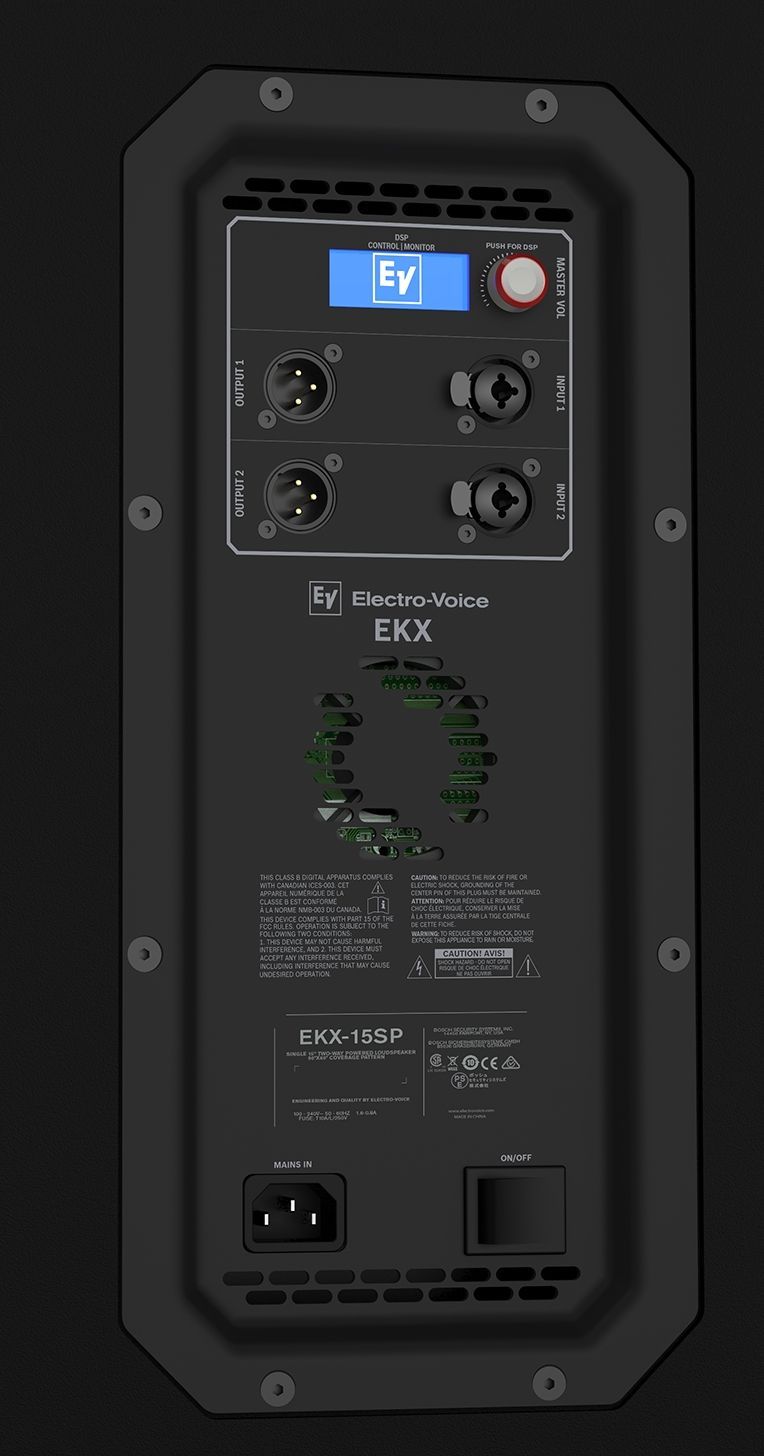 Electro Voice EKX-15SP EV Subwoofer aktiv 15" Lautsprecher mit Class-D Endstufe_00032547_