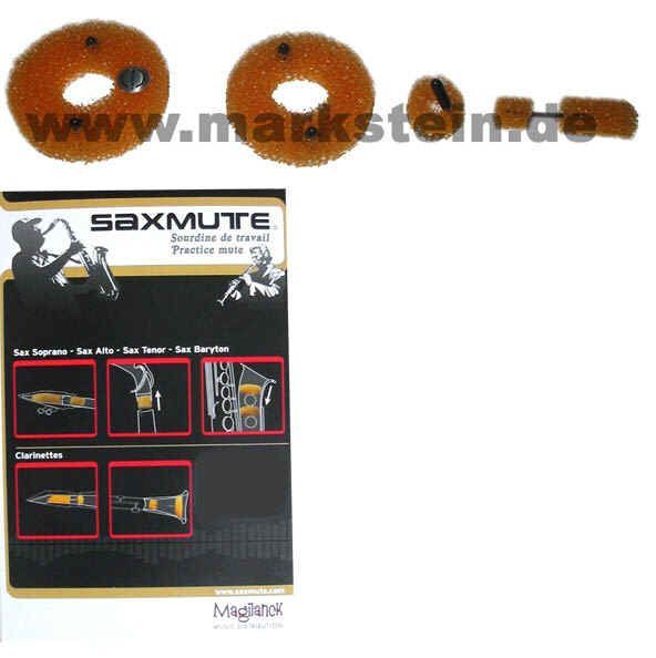 Dämpfer für Altsaxophon SAXMUTE Alt-Saxophon 3-teilig_00010546_