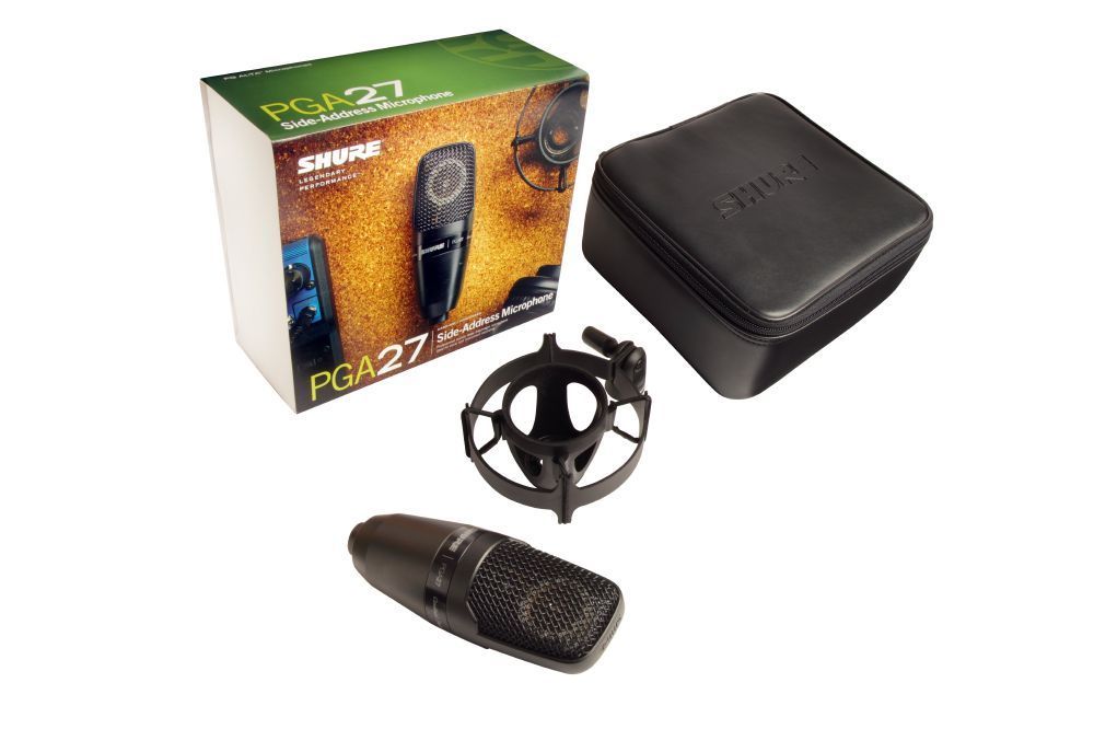 Shure PGA27 - Restbestand - Großmembran-Kondensatormikrofon inkl. Spinne