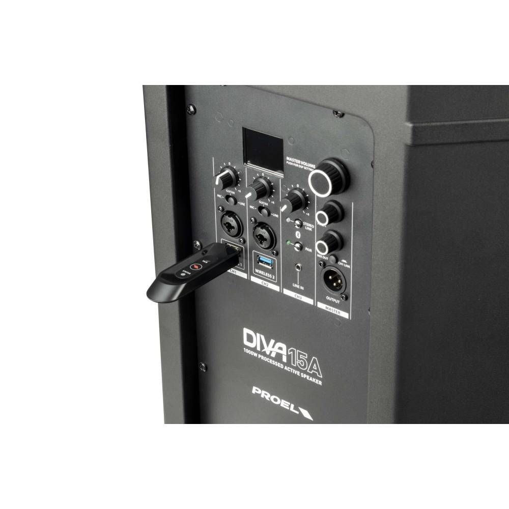 Proel DIVA 15A  B-Stock  Einzelstück  Aktive Fullrangelautsprecher Box_00055237_