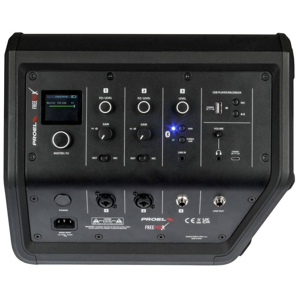 Proel FreeProX Akkubox  mit Bluetooth und APP Steuerung_00055170_