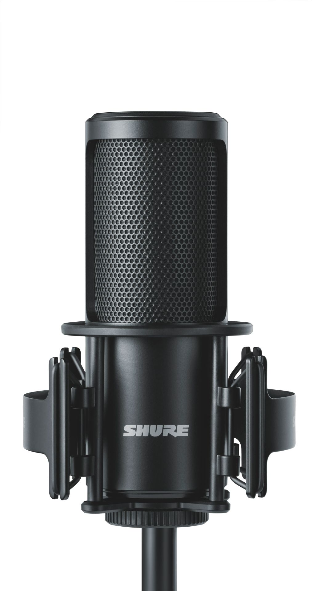 Shure SM4-Kit  Kondensator - Großmembranmikrofon SET mit Spinne und Popfilter