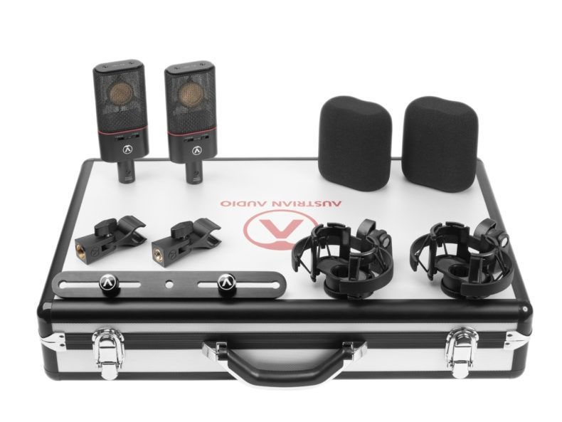 Austrian Audio OC18 Dual Set Plus, Stereo Mikrofon-Set