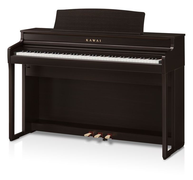 KAWAI CA-401R Digitalpiano Rosenholz- neue Grand Feel Compact Mechanik 