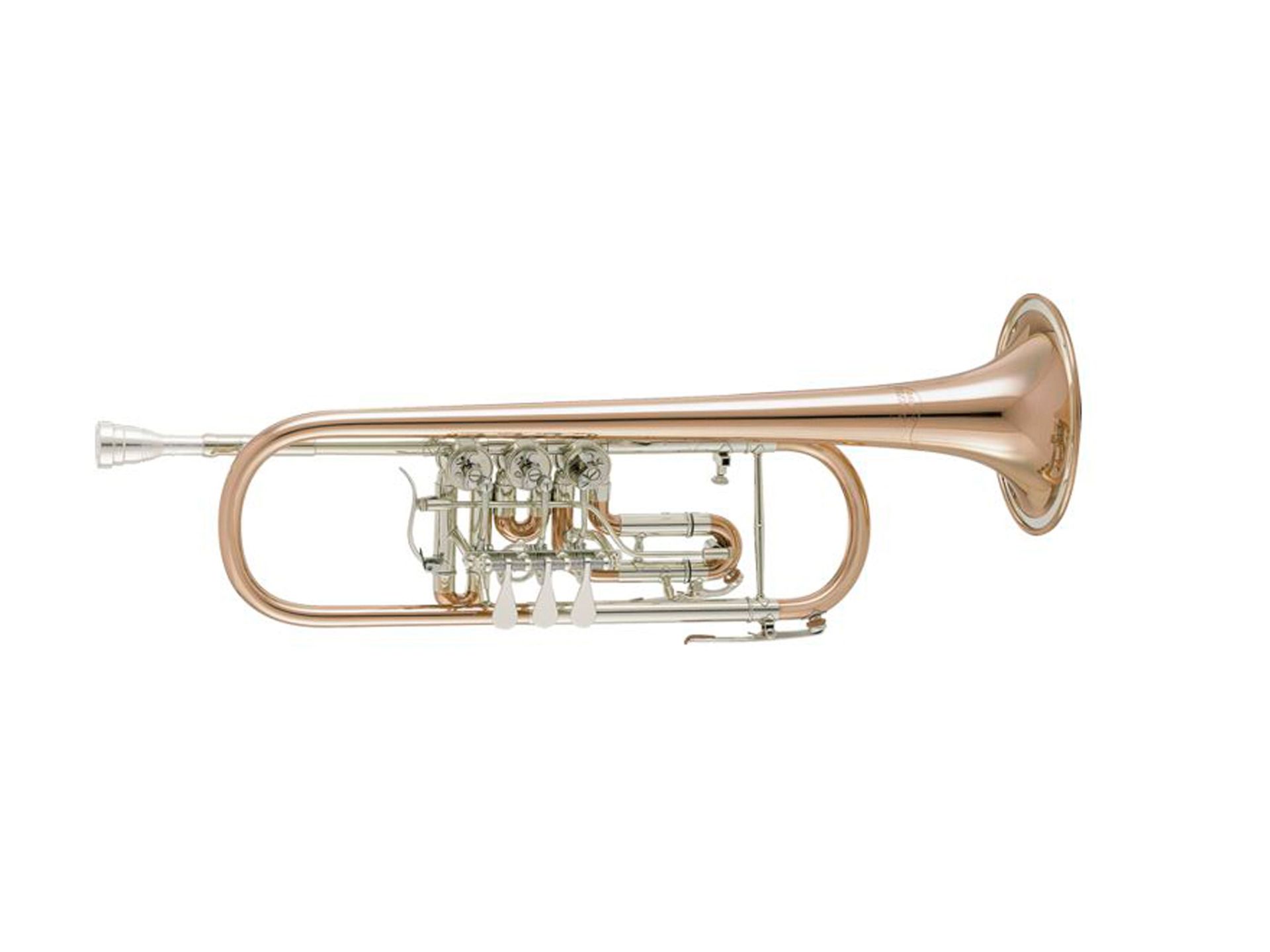 Cerveny CTR-701R  B-Konzerttrompete, Goldmessing, incl.Etui u. Zubehör,CVTR701