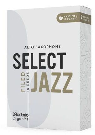 D´Addario Woodwinds 2M Organic Select Jazz Altsaxophon Filed Blatt_00052209_