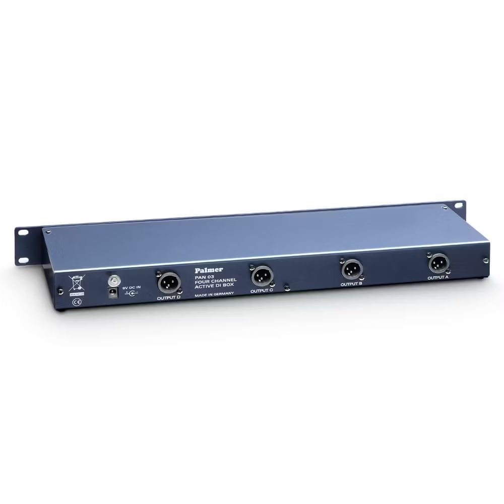 Palmer PAN 03 Audionomix aktive 19" DI-Box