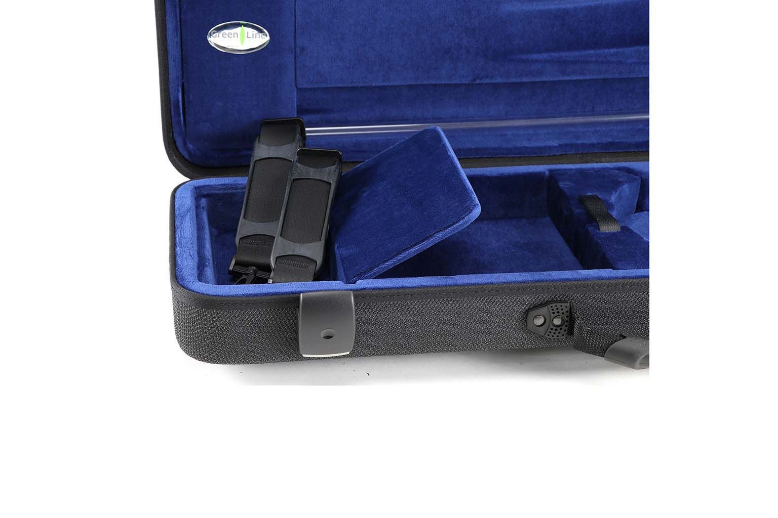 JW Koffer Etui Violine 4/4 - 3/4, 51025NB, Notentasche petrol, Gewicht 2,00 kg_00041353_