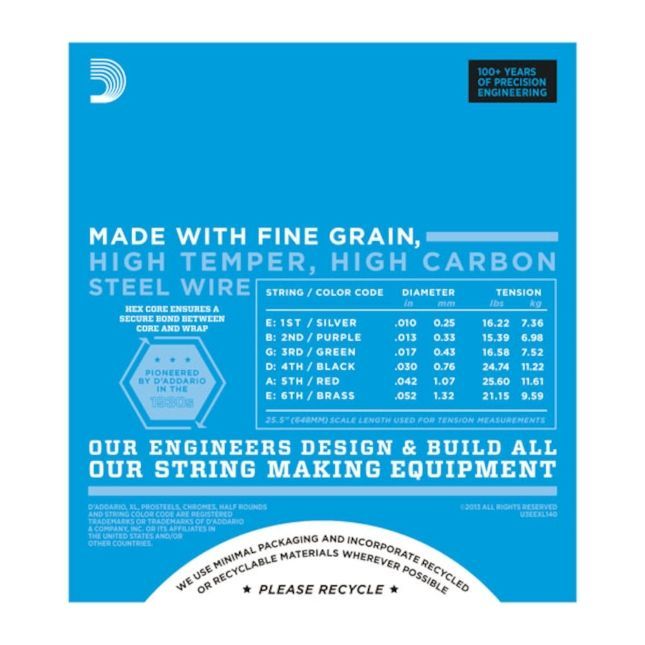 D'Addario EXL140  E-Gitarren Saiten .010-.052_00042033_