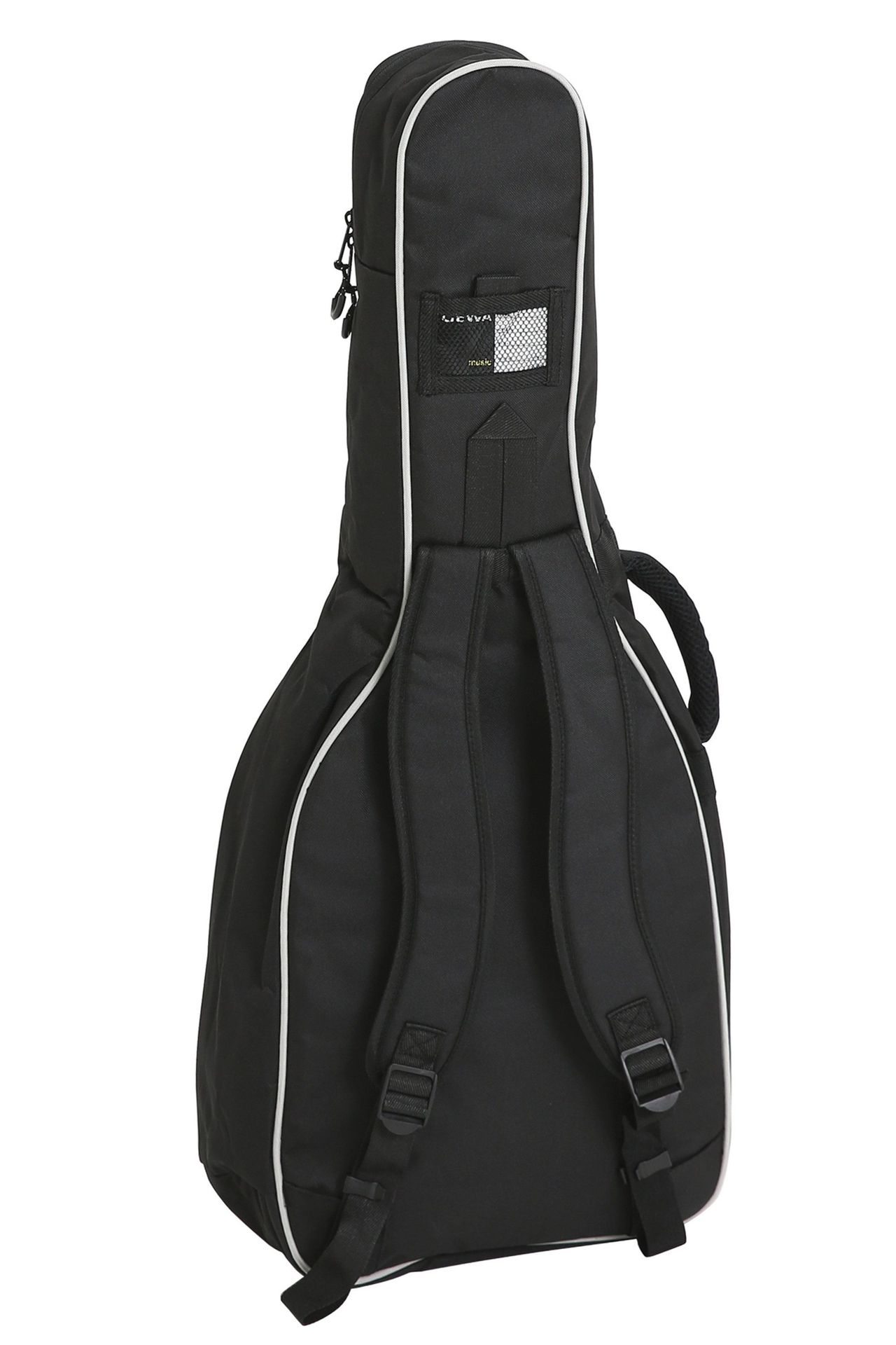 GEWA Gigbag für Konzertgitarre 1/2, ECONOMY Gitarrentasche 12mm Polster, schwarz_00006174_