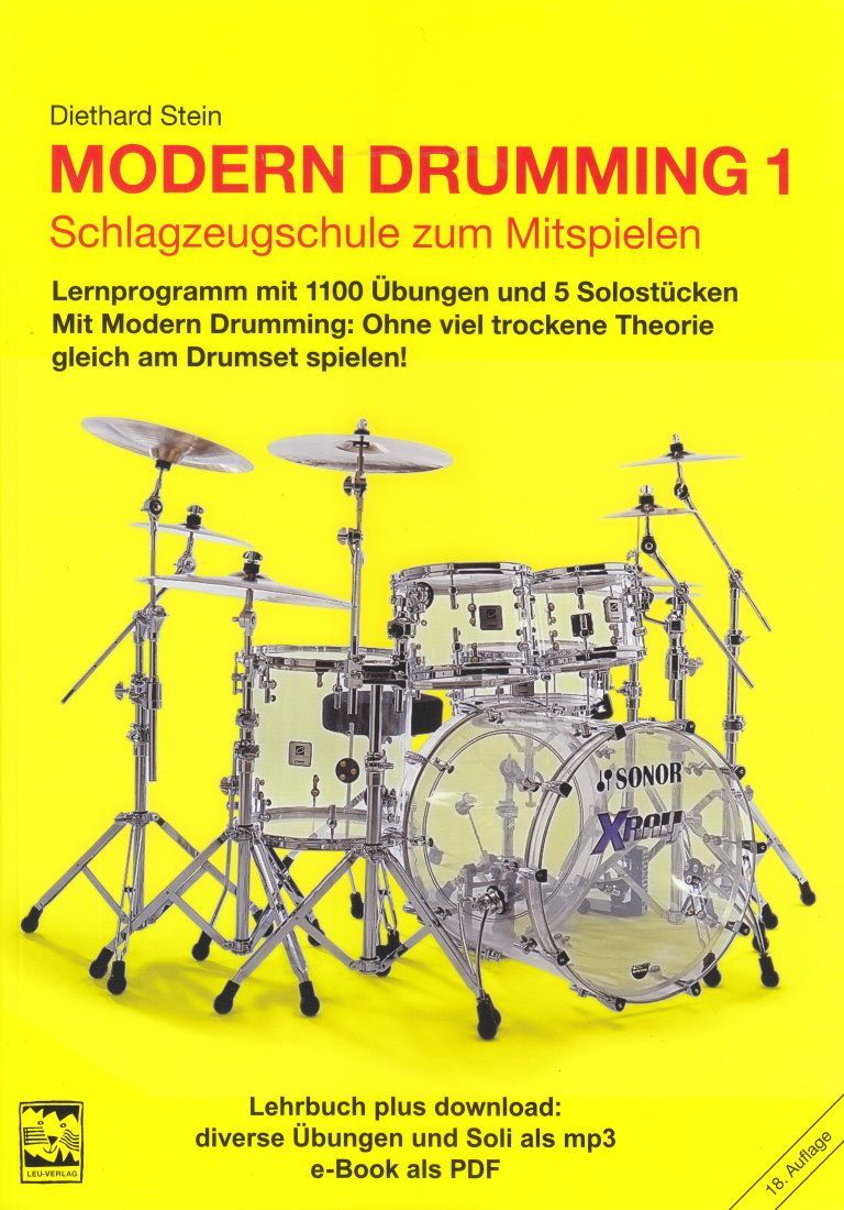 Schule Modern Drumming 1 Diethard Stein incl. Audio downloadcode Schlagzeug_00054752_