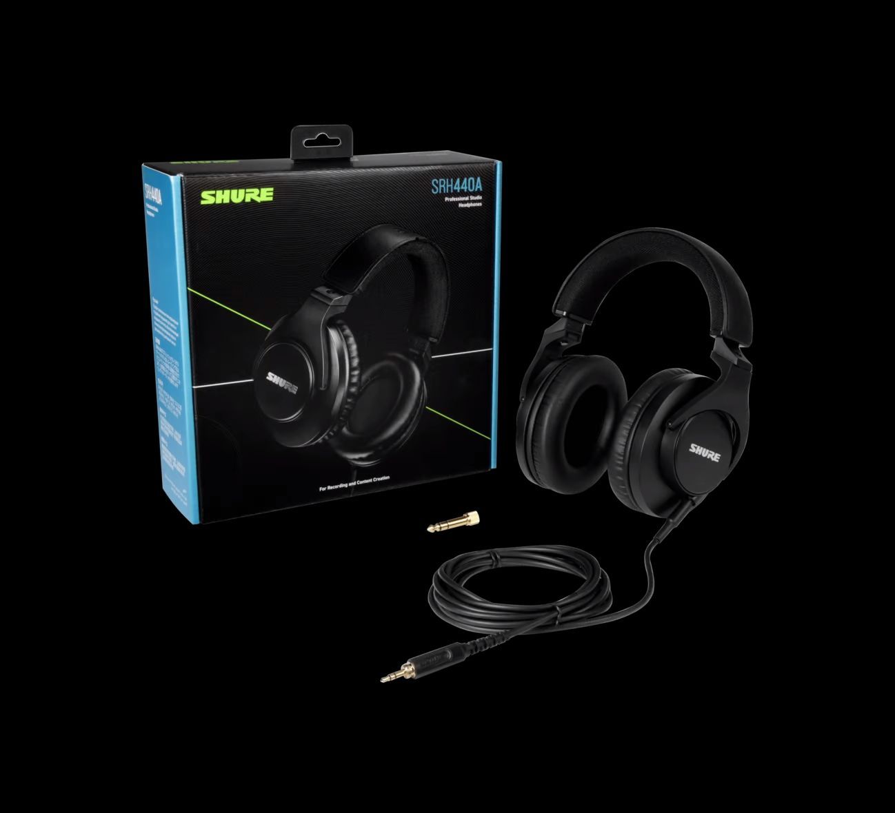Shure SRH440A Professioneller Studio-Kopfhörer_00050932_