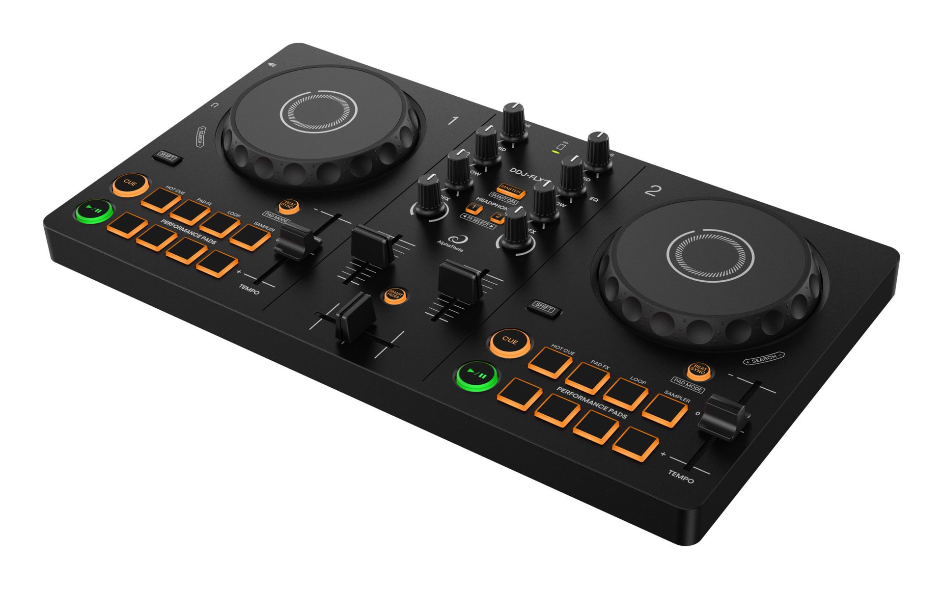 Alpha Theta DDJ-FLX2 DJ-Controller für Einsteiger_00054455_