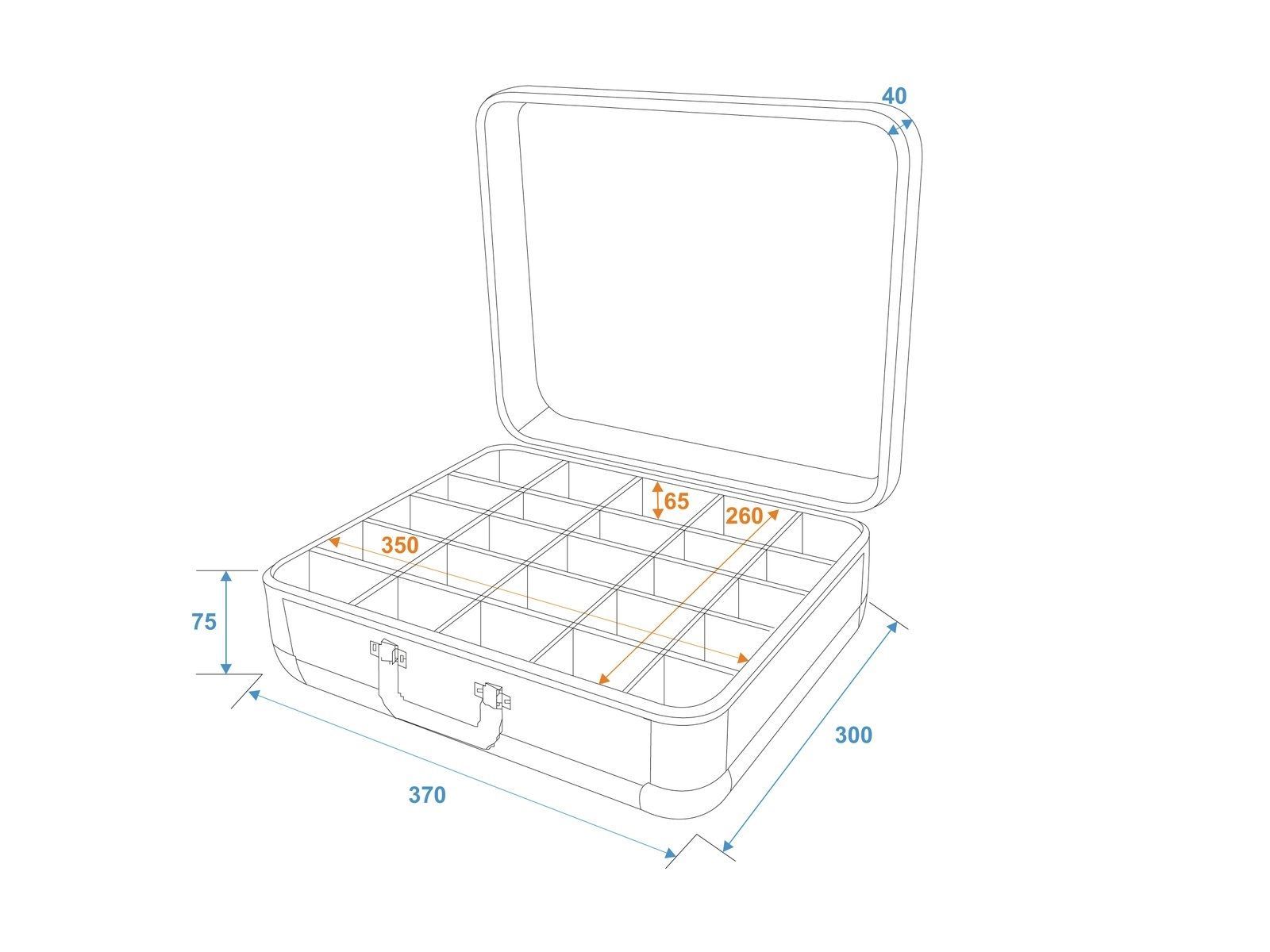 ROADINGER UDC-1 Universal-Koffer-Case DEVIDER _00053254_
