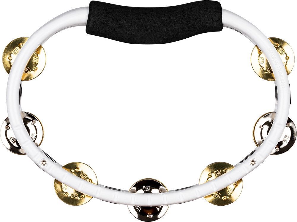 Meinl TMT1M-WH Hand Tambourin Stahl-/ Messingschellen _00013428_